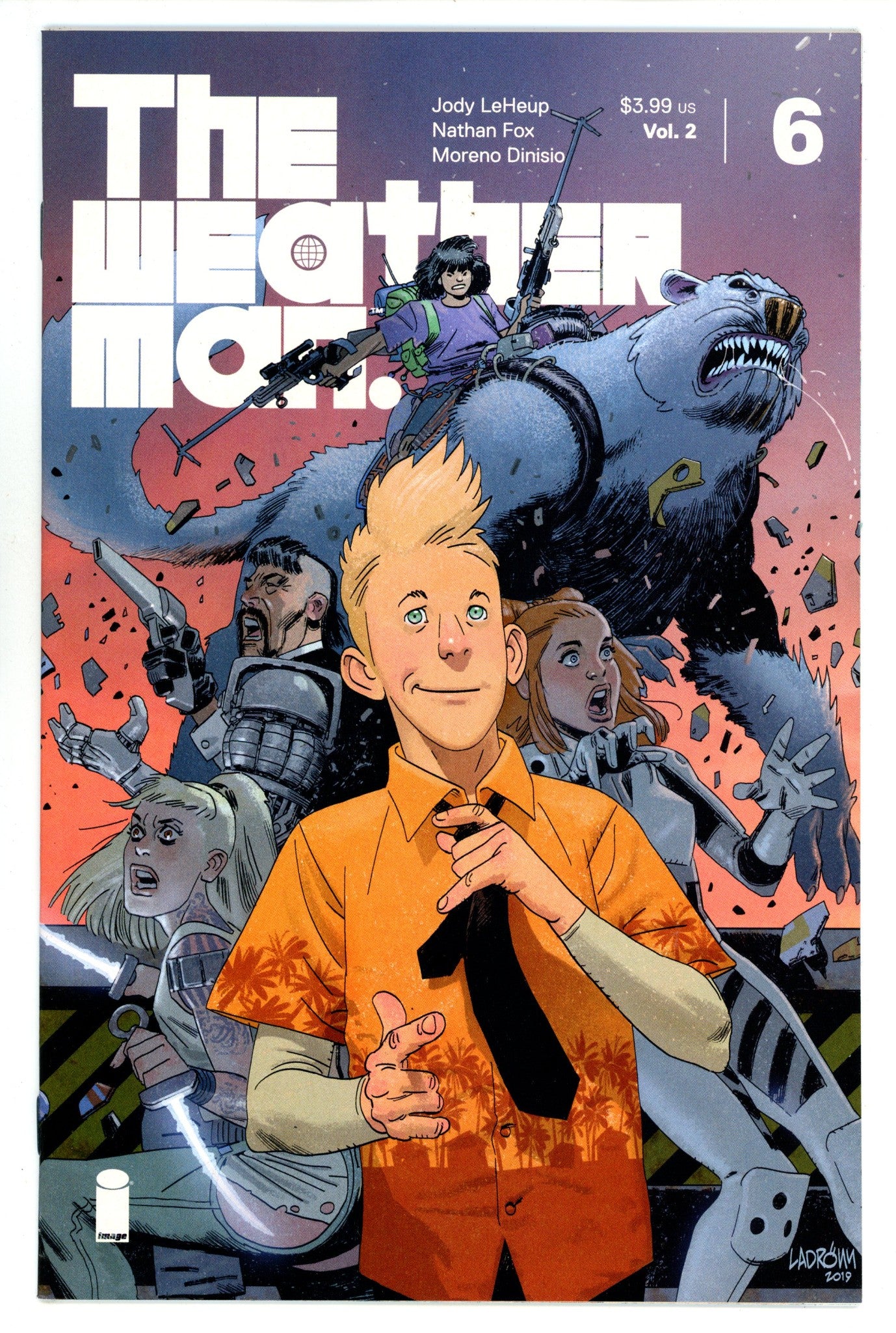 The Weatherman Vol 2 6 High Grade (2020) Ladronn Variant 