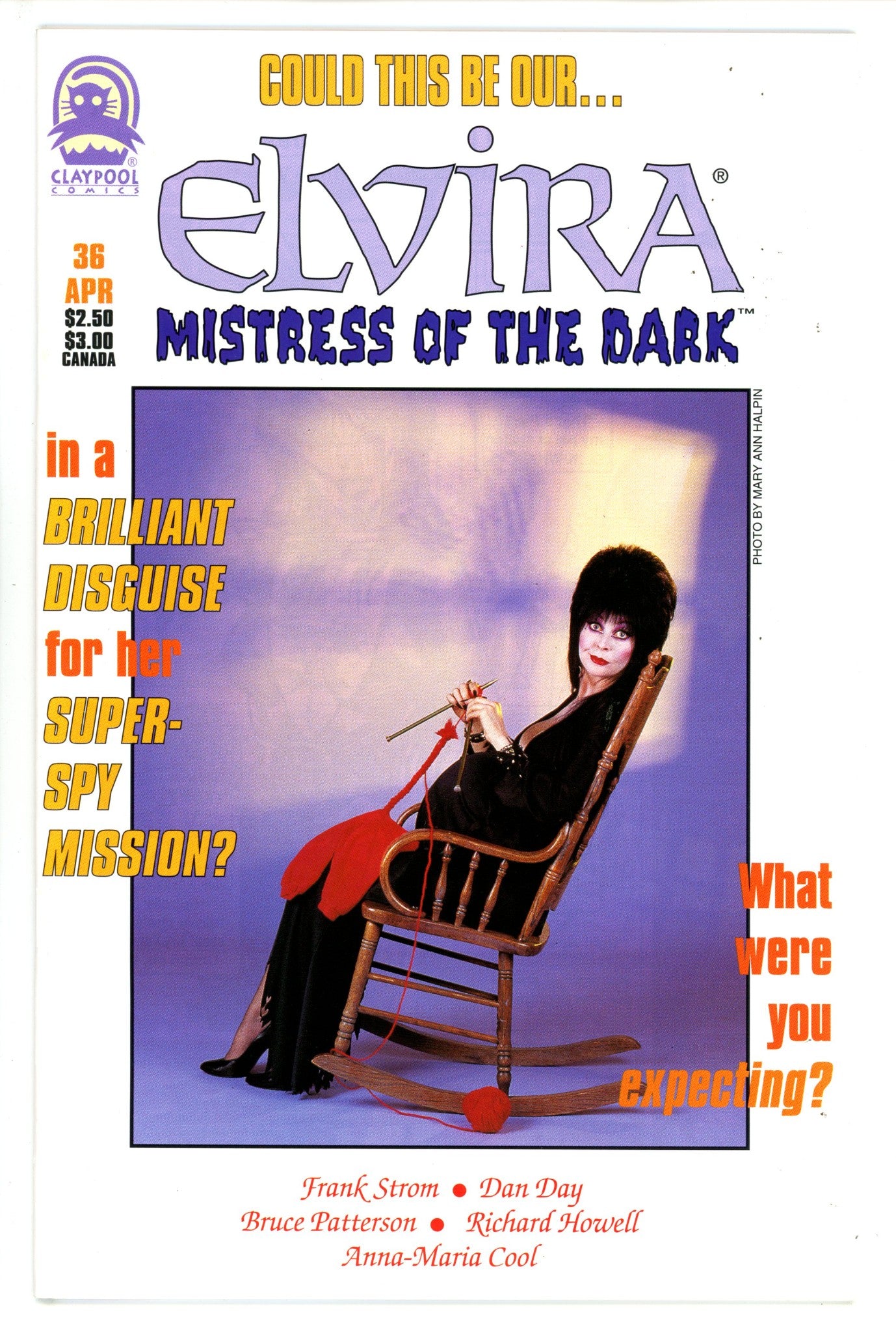 Elvira Mistress of the Dark 36 NM- (1996)