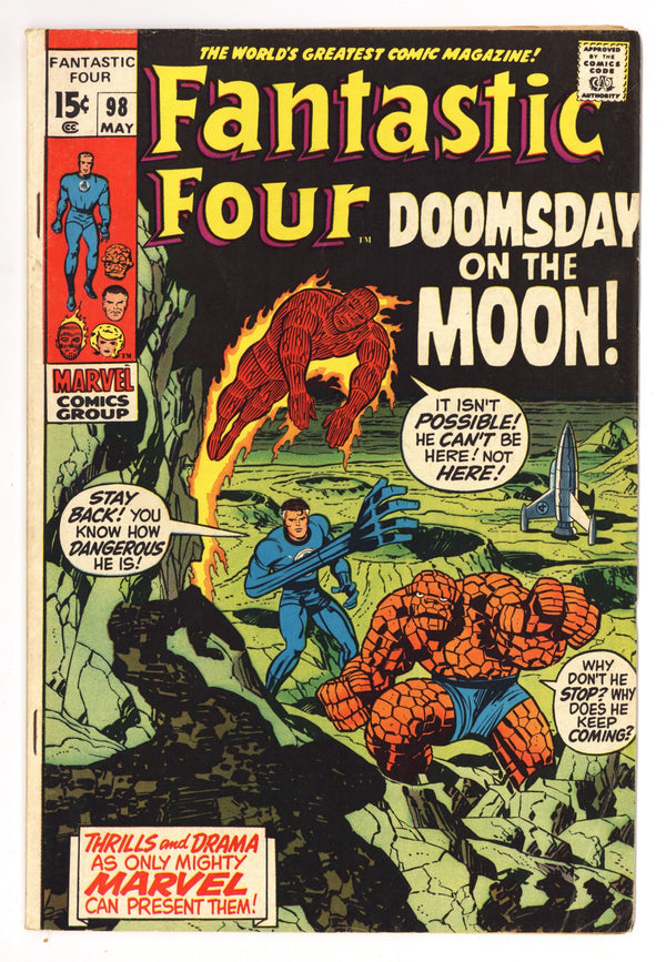 Fantastic Four Vol 1 98 FN- (5.5) (1970)