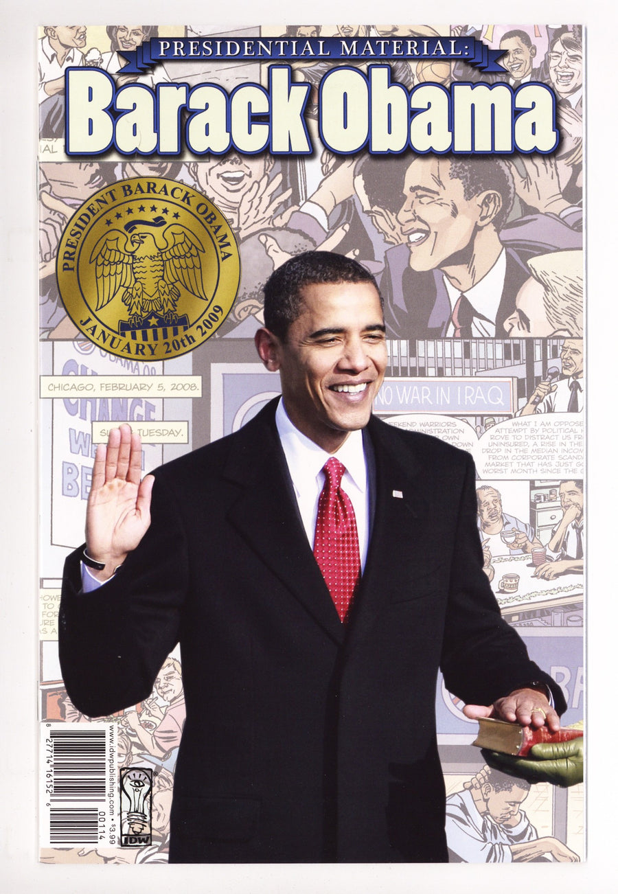 Presidential Material: Barack Obama [nn] High Grade (2008) 4th Print 