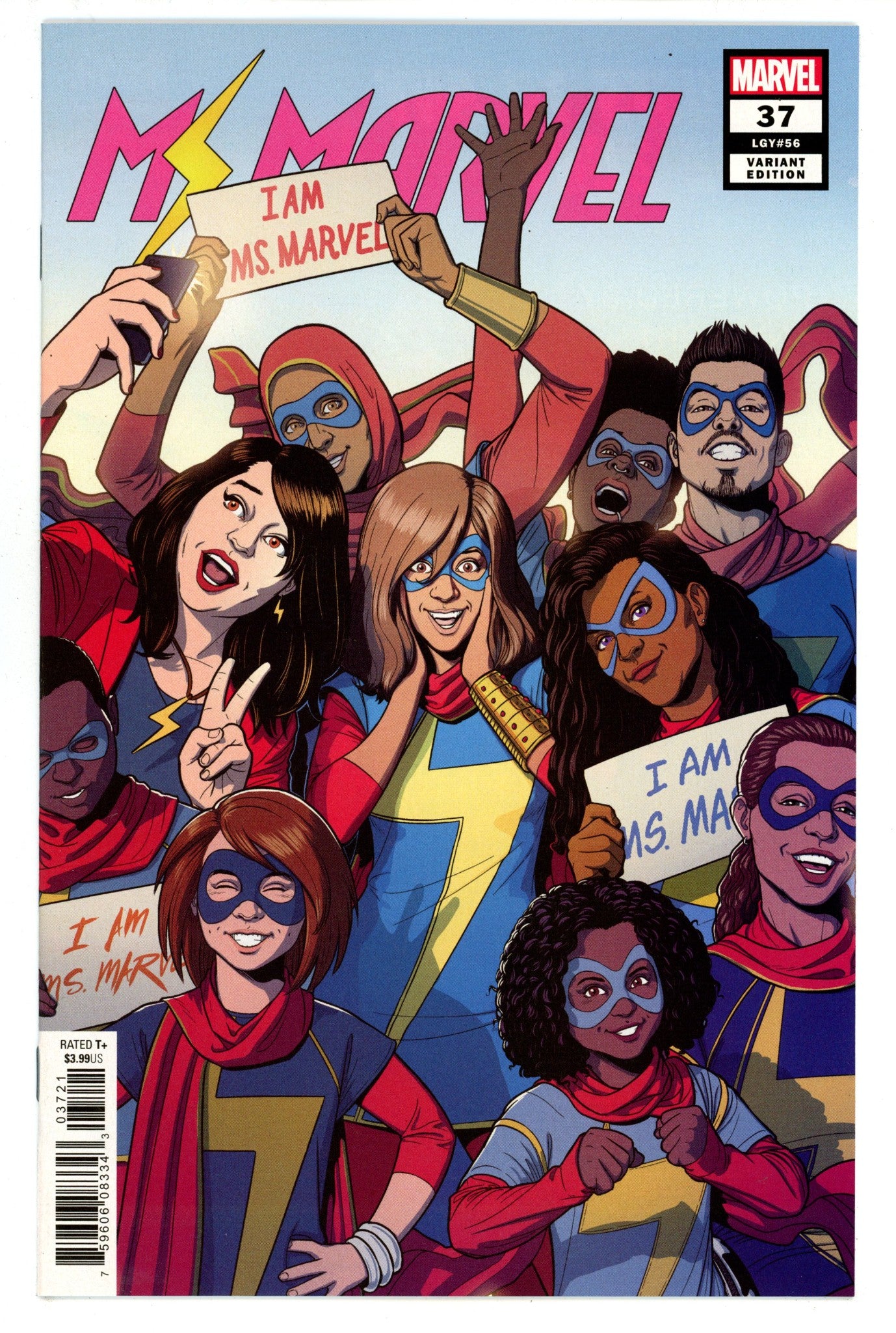 Ms. Marvel Vol 4 37 High Grade (2019) McKelvie Variant 
