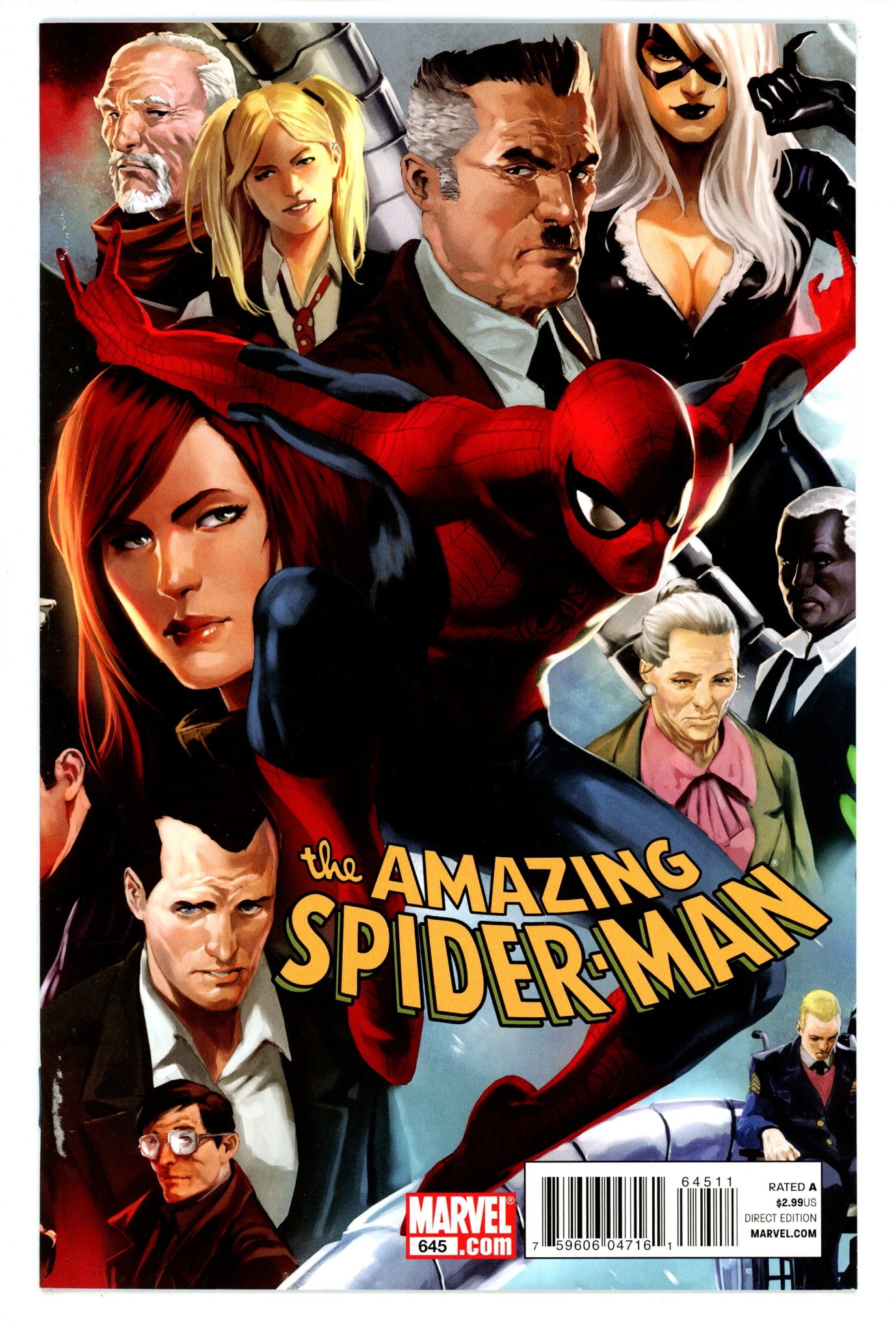 The Amazing Spider-Man Vol 2 645 VF (8.0) (2010) 