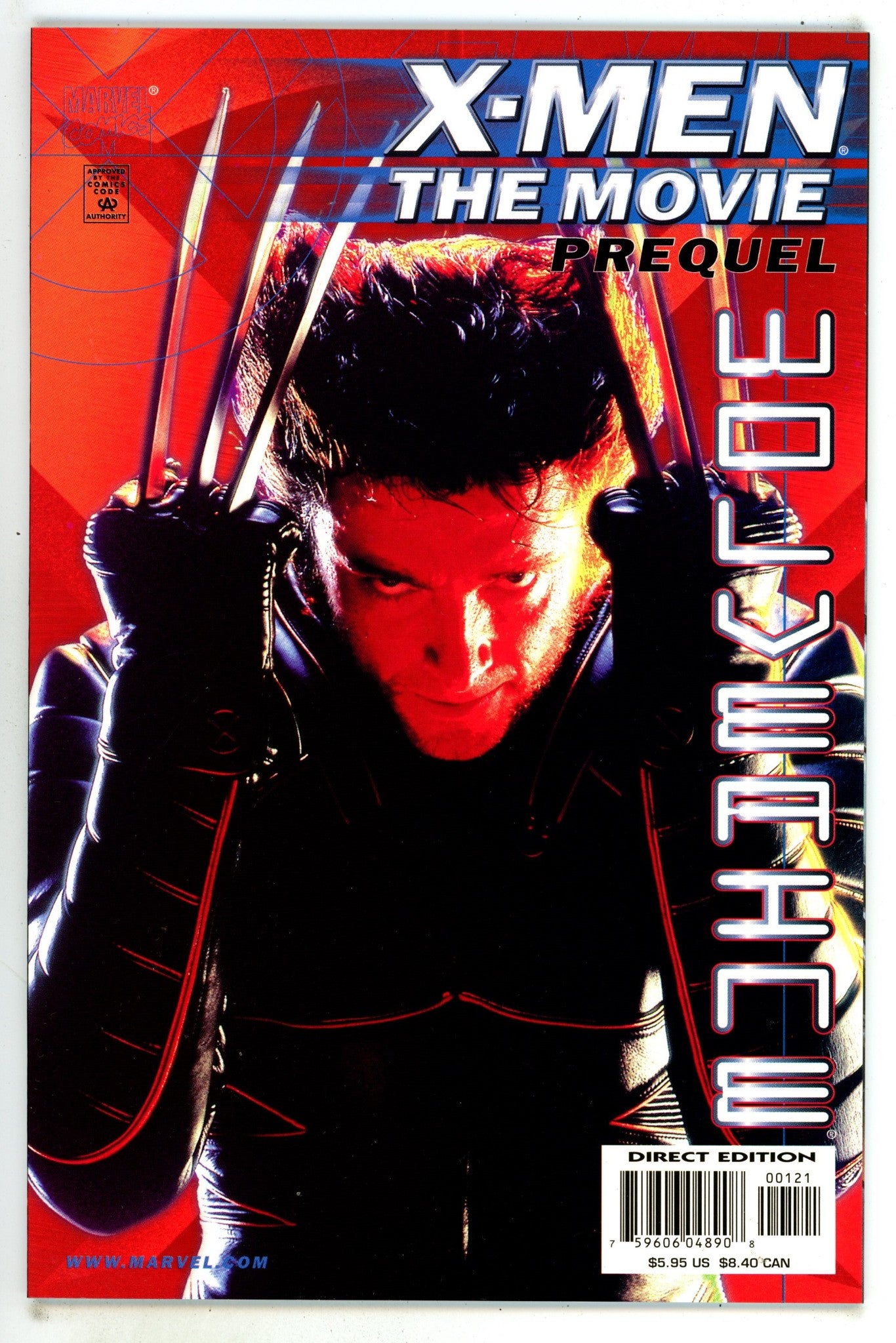X-Men Movie Prequel: Wolverine [nn] High Grade (2000) Photo Variant 