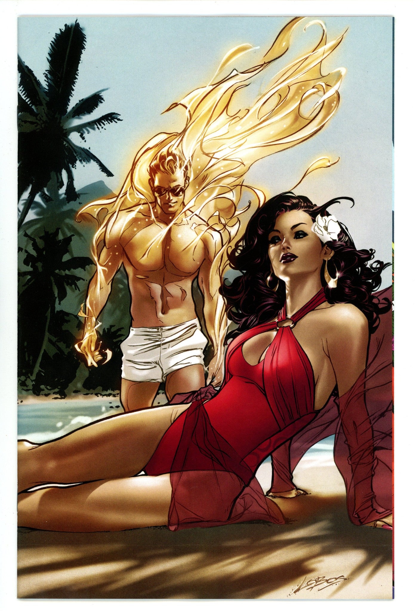 Marvel Swimsuit Special: Friends Foes & Rivals 1 Villalobos Virgin Incentive Variant NM- (2025)