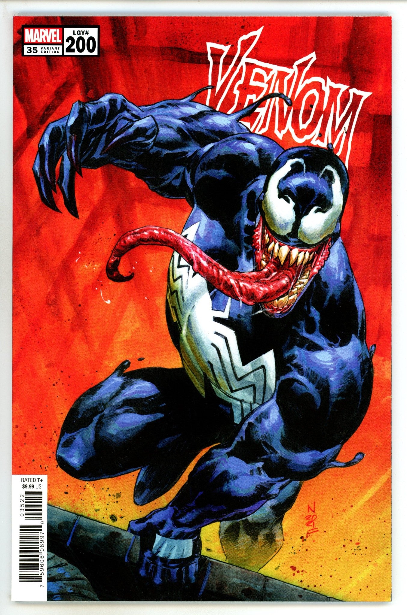 Venom Vol 4 35 (200) High Grade (2021) Klein Variant 
