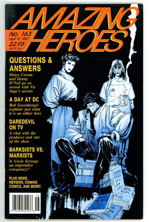 Amazing Heroes 163 Mid Grade (1989)
