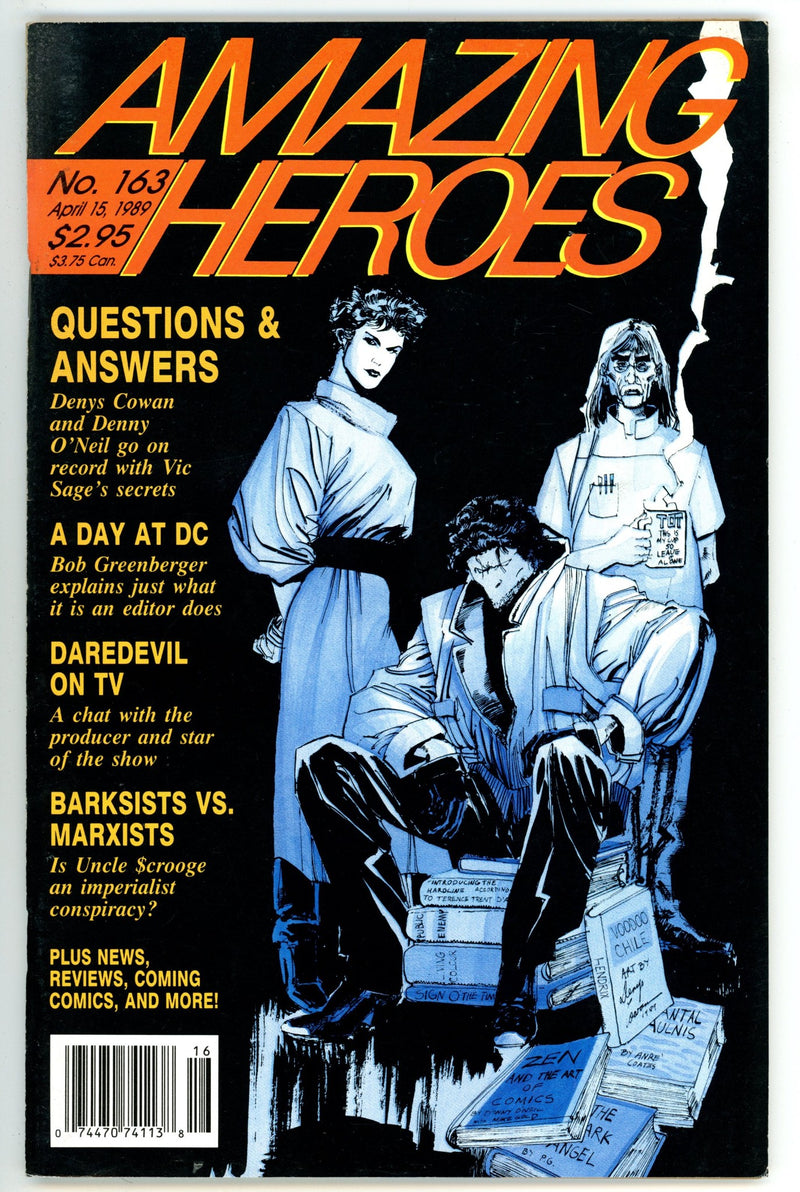 Amazing Heroes   163  Mid Grade   (1989)        