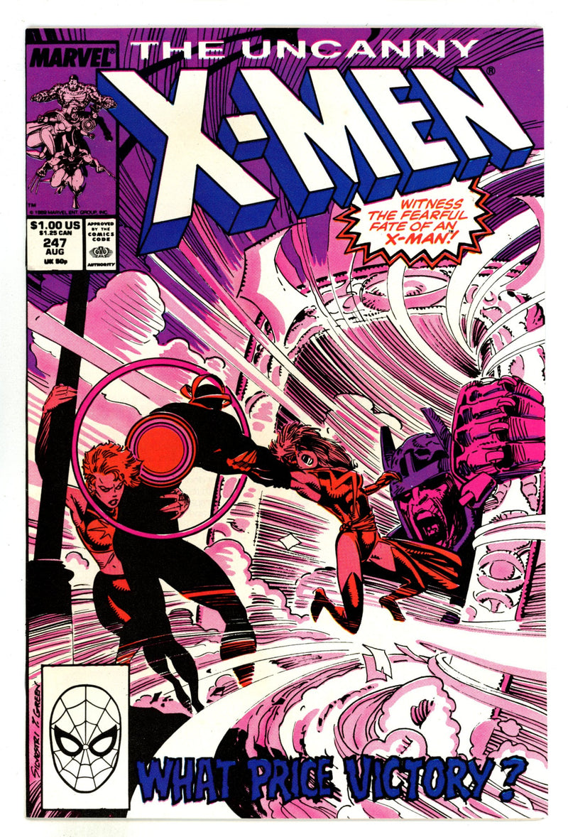 The Uncanny X-Men Vol 1 247 NM- (9.2) (1989) 