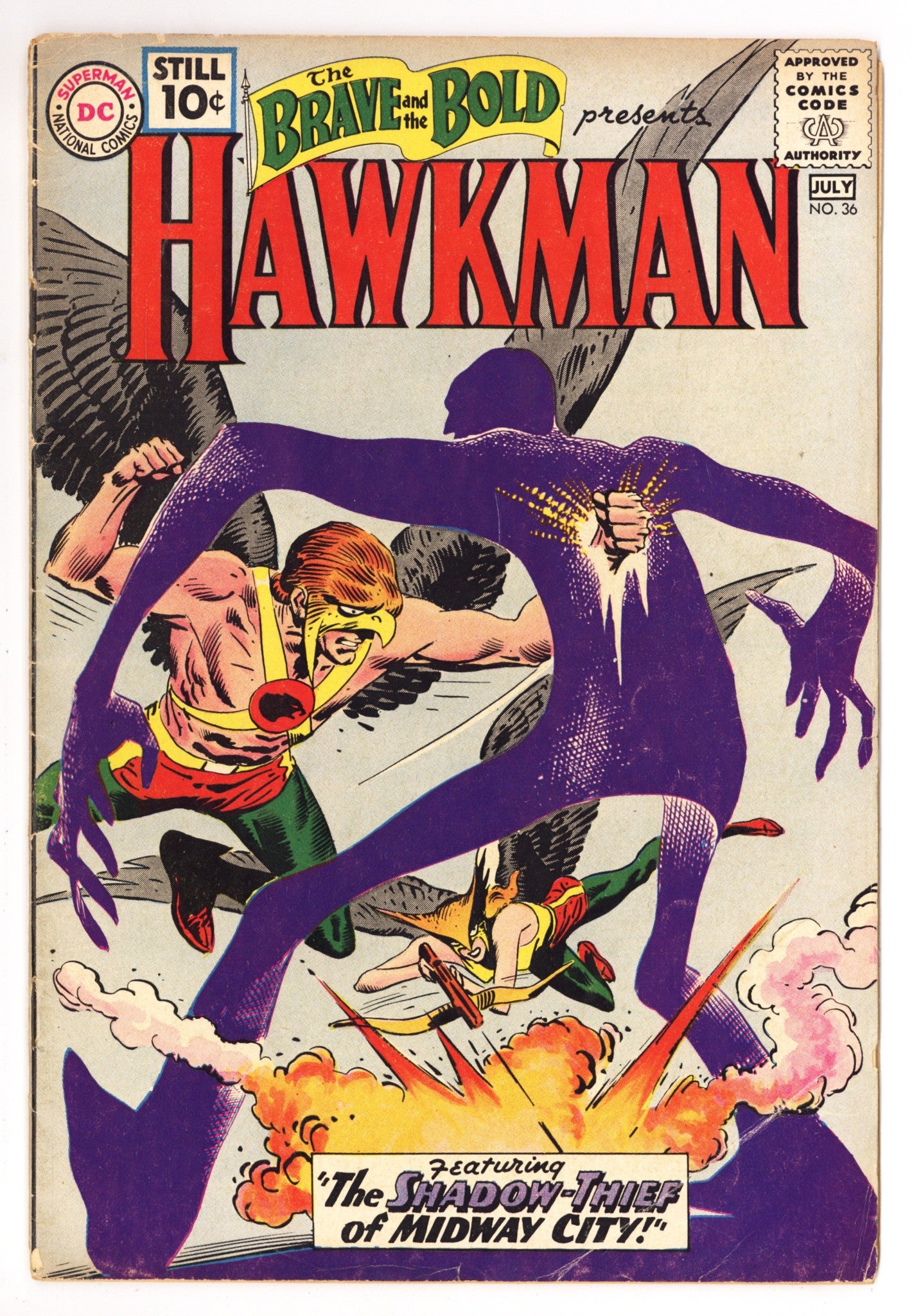 The Brave and the Bold Vol 1 36 VG- (3.5) (1961) 