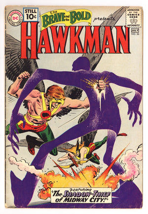 The Brave and the Bold Vol 1 36 VG- (3.5) (1961)