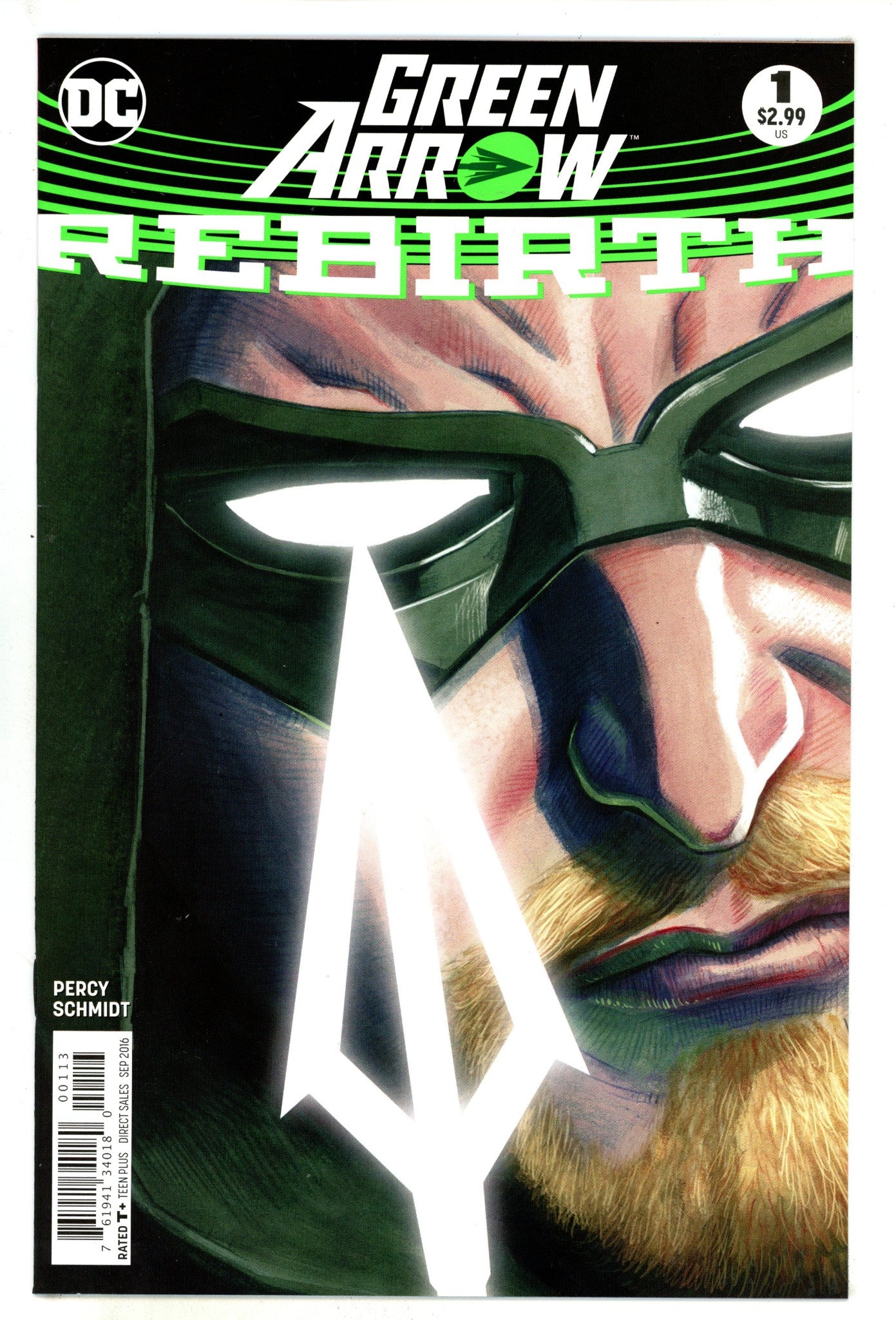 Green Arrow: Rebirth 1 High Grade (2016) 3rd Print 