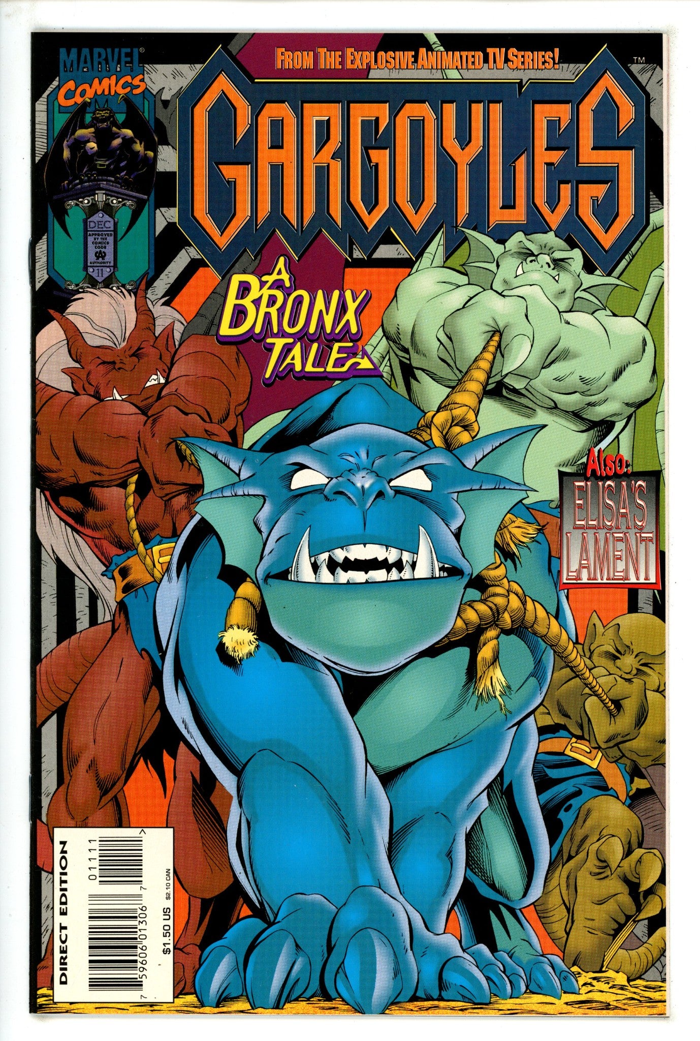 Gargoyles 11 VF+ (1995)