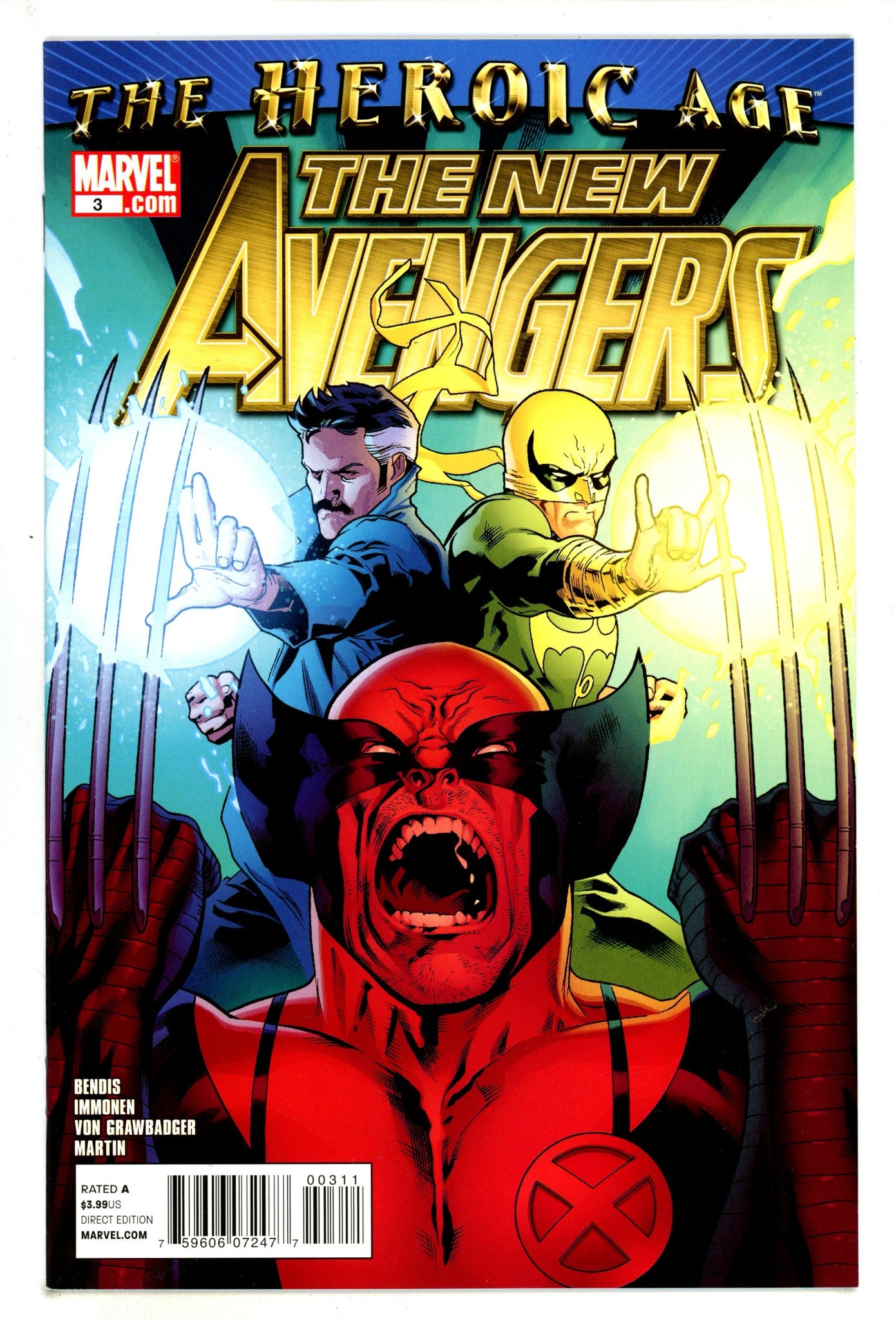 New Avengers Vol 2 3 High Grade (2010) 