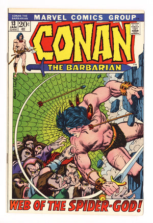 Conan the Barbarian Vol 1 13 VF+ (8.5) (1972) 