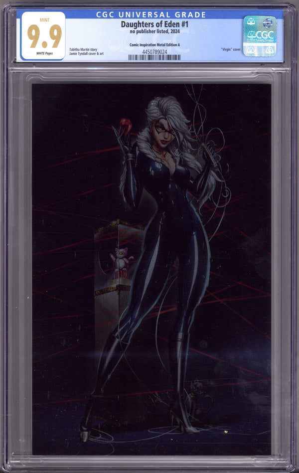 Daughters of Eden 1 CGC 9.9 (MINT) (2024) Tyndall Metal Virgin Exclusive Variant