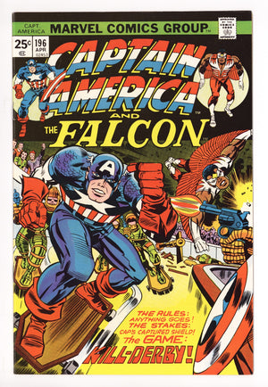 Captain America Vol 1 196 Mid Grade (1976)