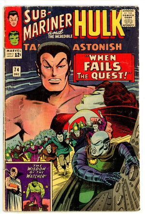 Tales to Astonish Vol 1 74 GD/VG (3.0) (1965) 