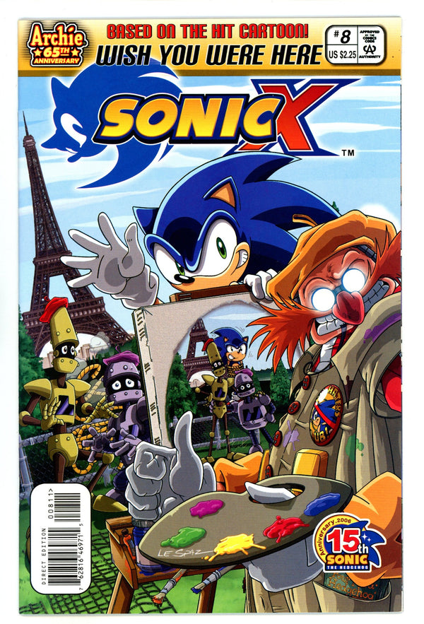 Sonic X 8 VF+ (8.5) (2006)