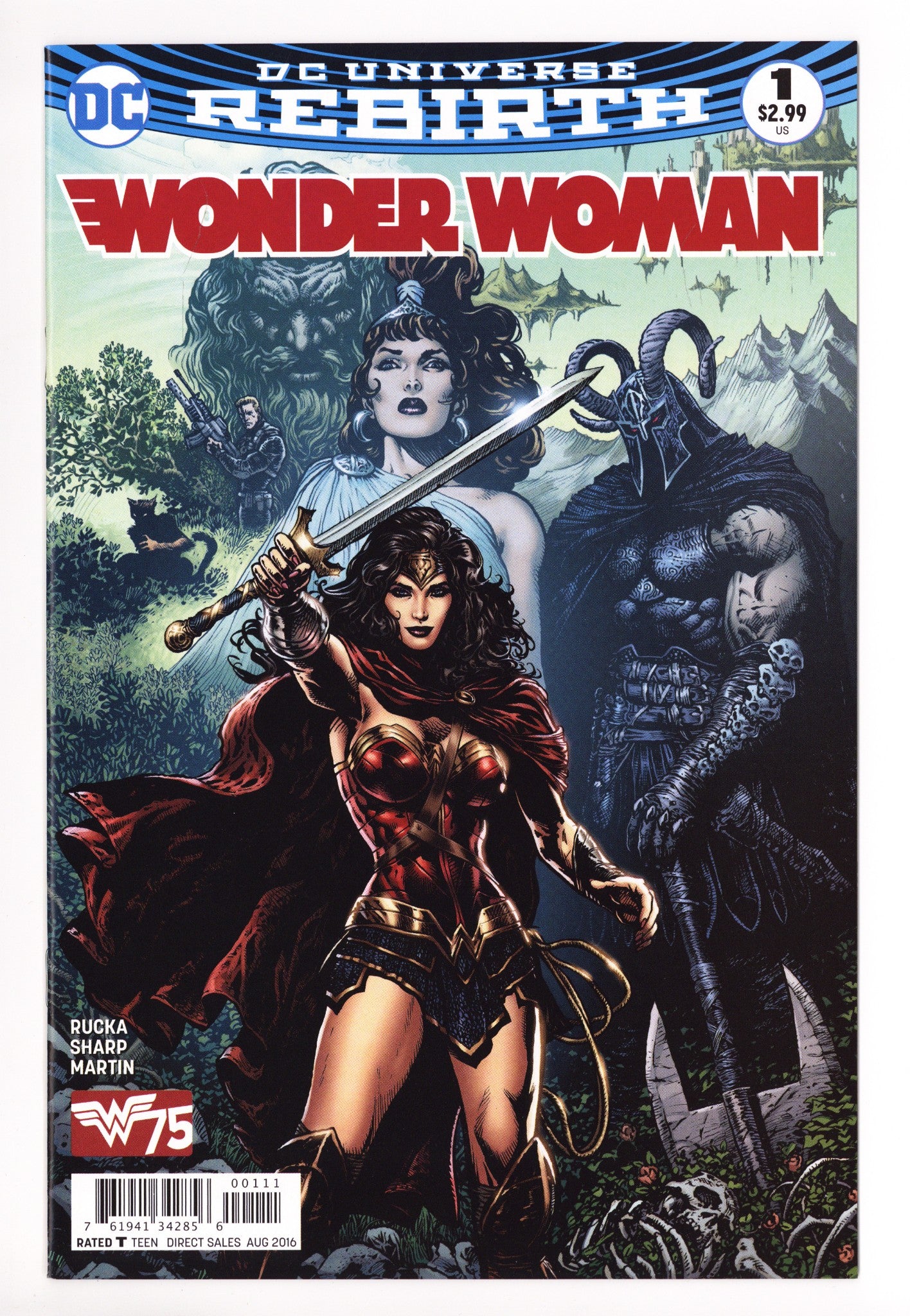 Wonder Woman Vol 5 1 High Grade (2016) 