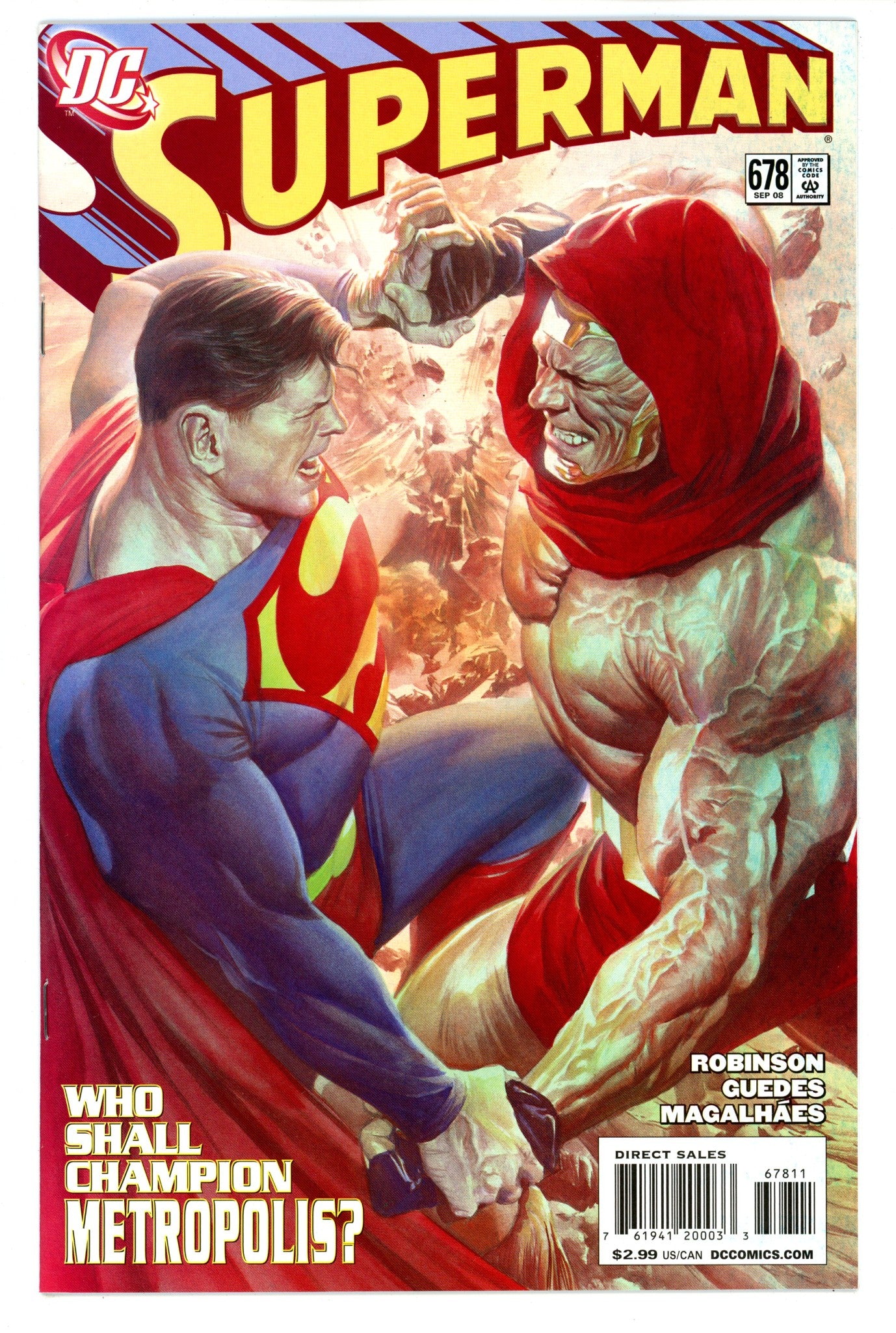 Superman Vol 1 678 High Grade (2008) 