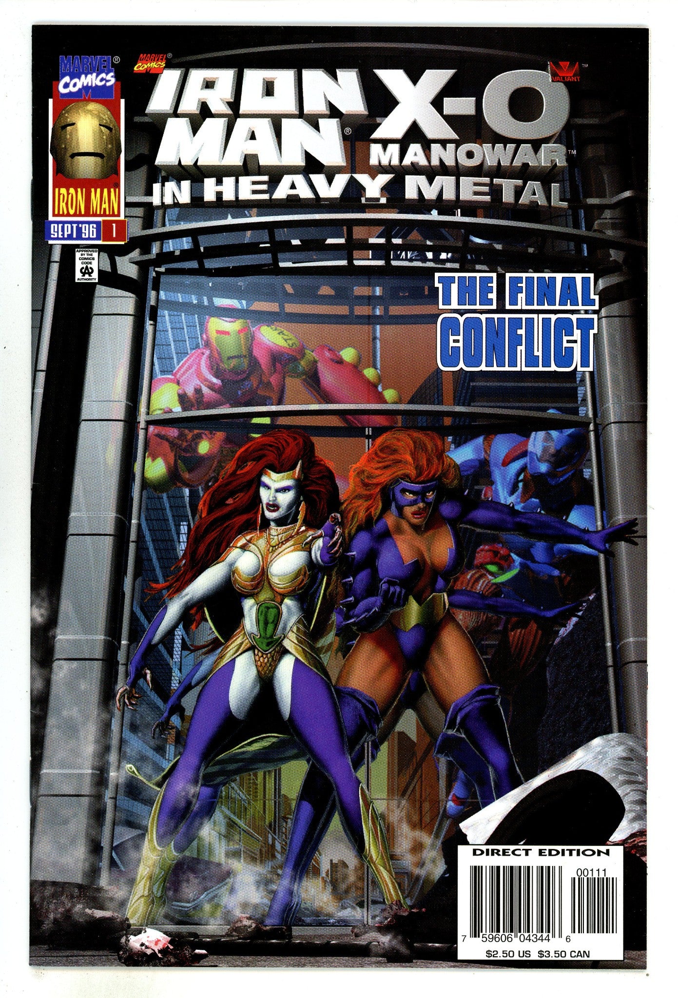 Iron Man / X-O Manowar: In Heavy Metal 1 High Grade (1996) 