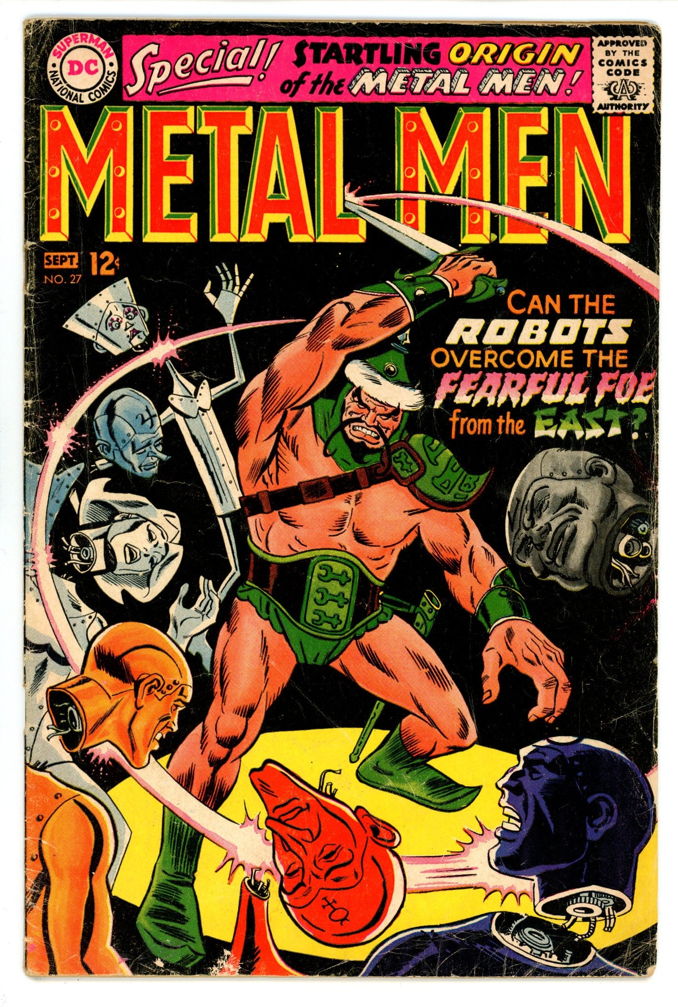 Metal Men Vol 1 27 GD/VG (3.0) (1967) 