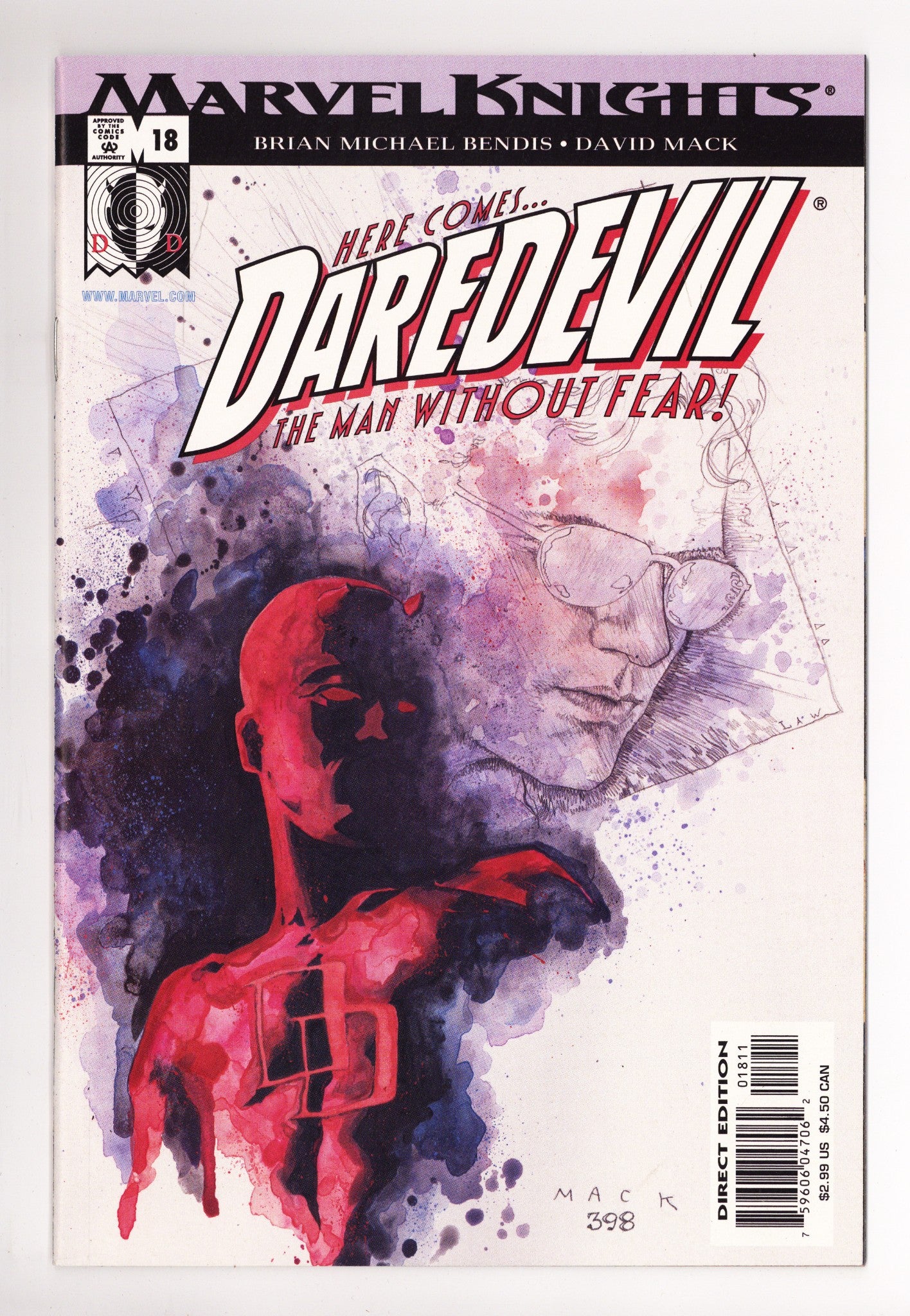 Daredevil Vol 2 18 High Grade (2001) 