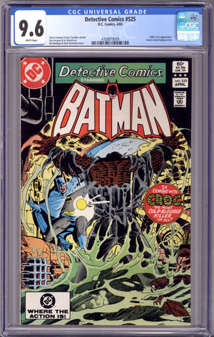 Detective Comics Vol 1 525 CGC 9.6 (NM+) (1983)