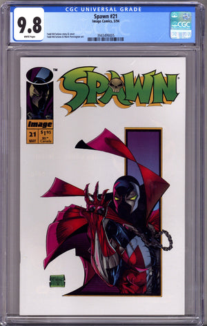 Spawn 21 CGC 9.8 (NM/M) (1994)