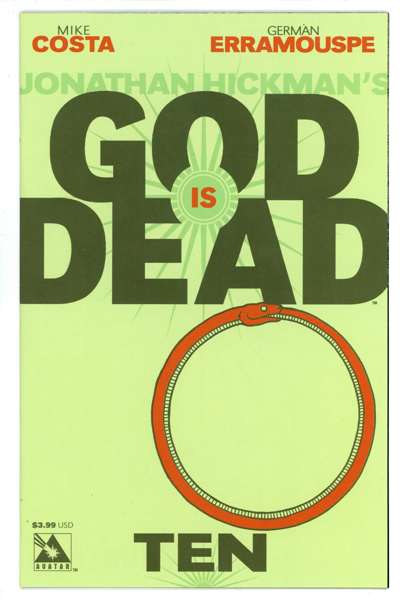 God Is Dead 10 High Grade (2014) 