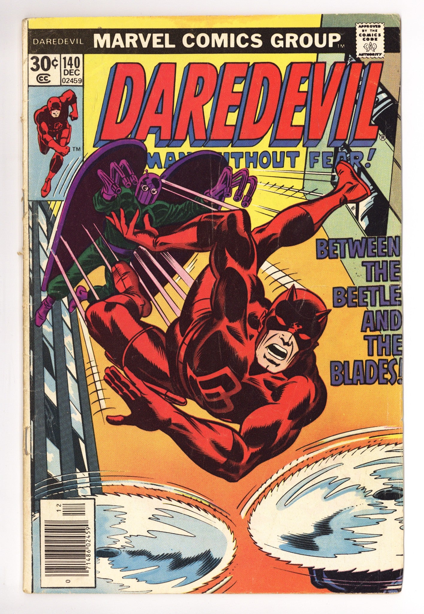 Daredevil Vol 1 140 Very Low Grade (1976) 