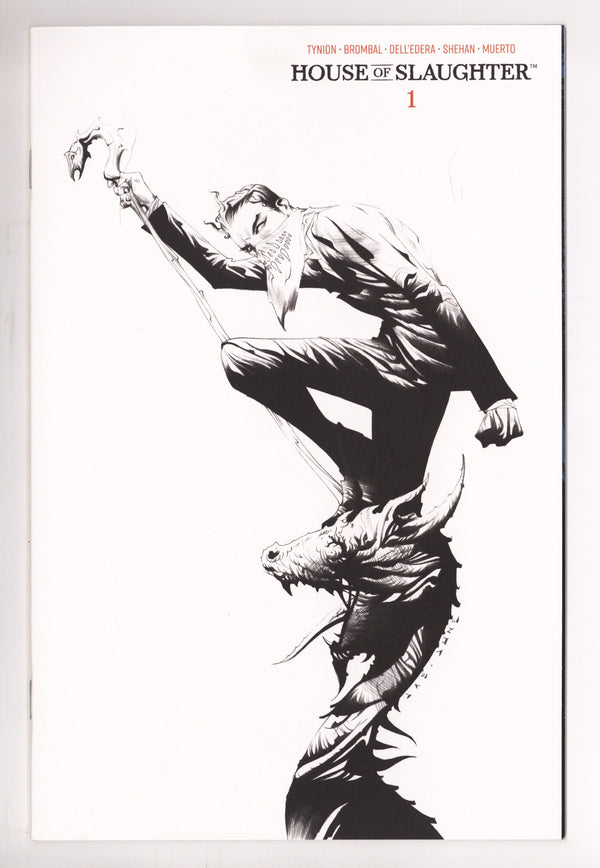 House of Slaughter 1 High Grade (2021) Lee B&W 2nd Print