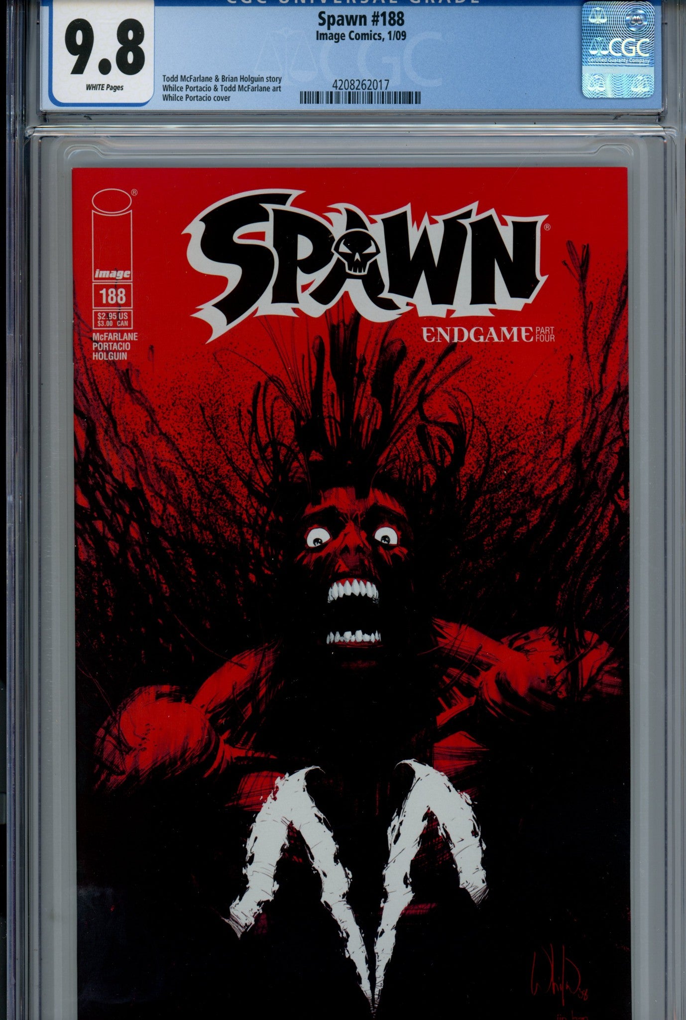 Spawn 188 CGC 9.8 (NM/M) (2009) 