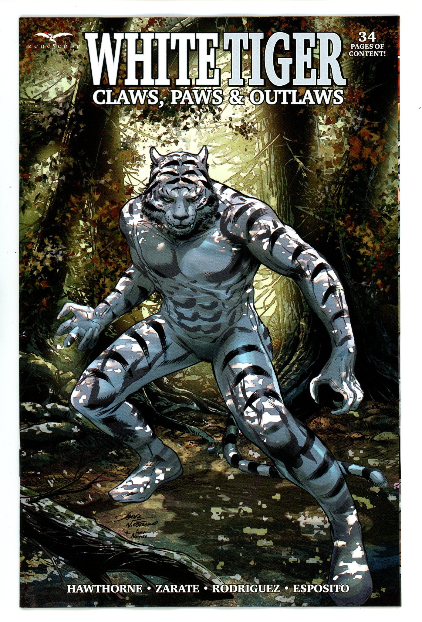 White Tiger Claws Paws Outlaws Oneshot 1 (2025)