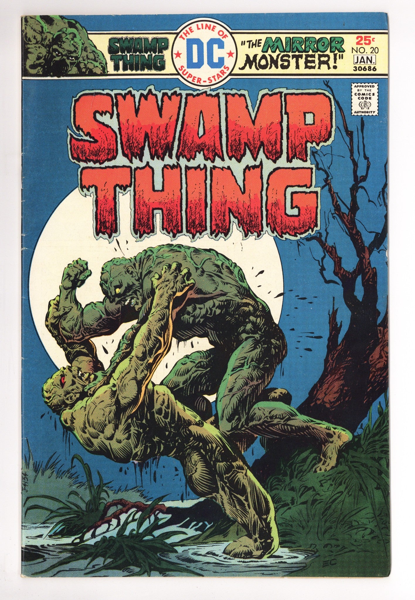 Swamp Thing Vol 1 20 FN+ (6.5) (1975) 