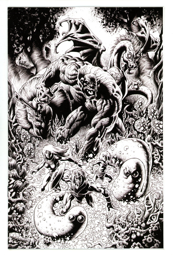 Herculoids 5 Hotz B&W Virgin Incentive Variant (2025)