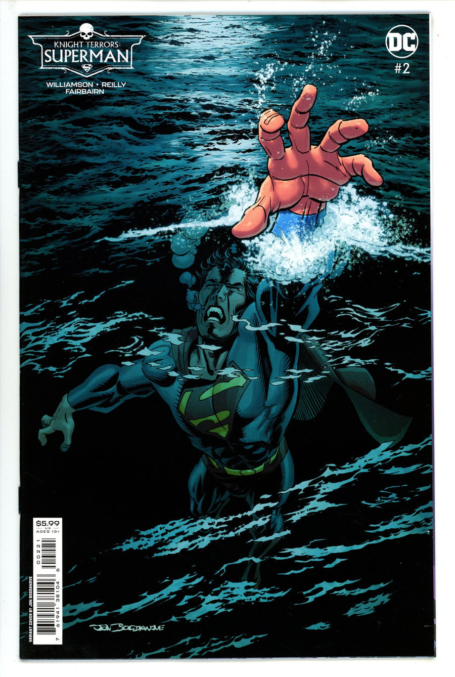 Knight Terrors Superman 2 Bogdanove Variant (2023)