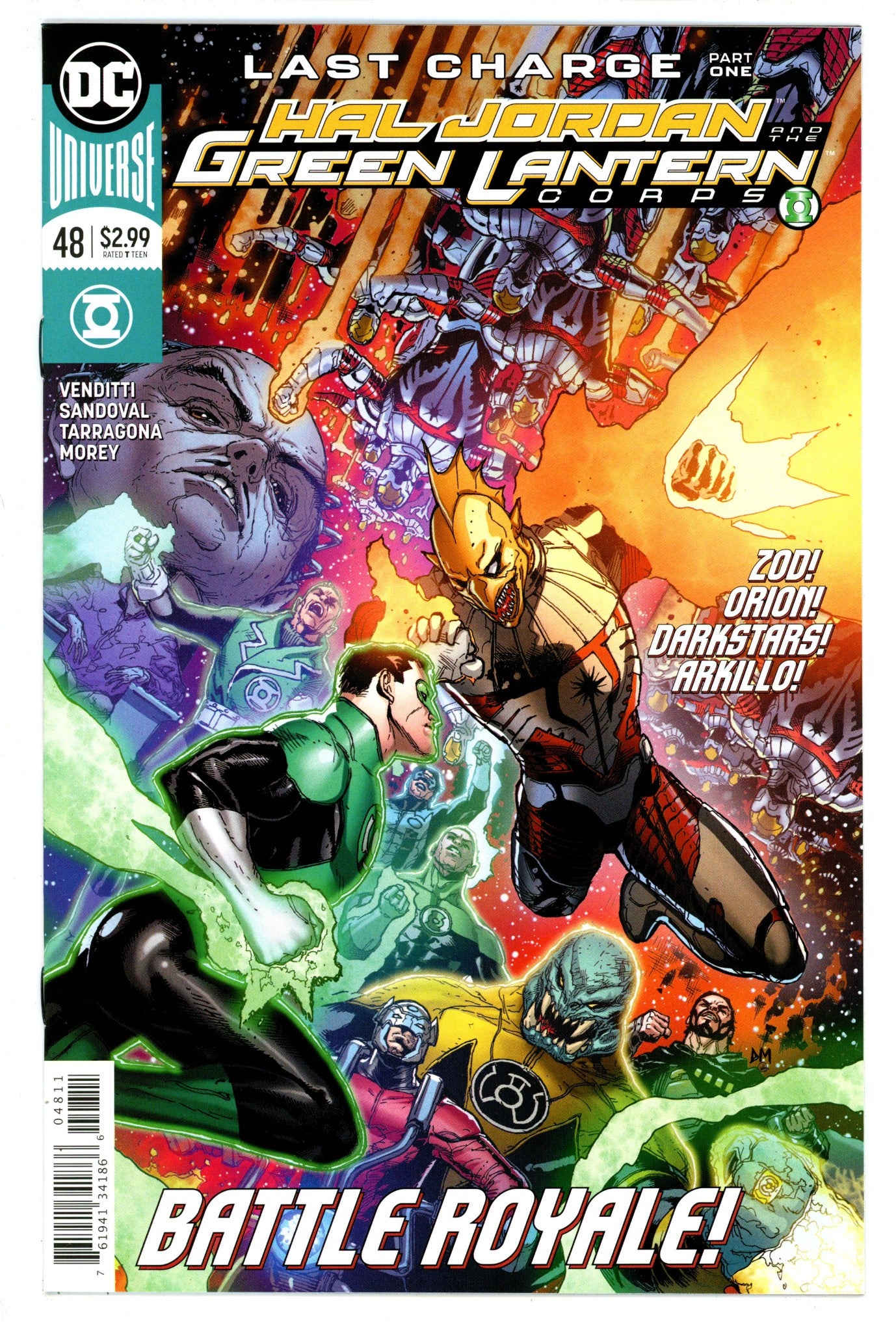 Hal Jordan and the Green Lantern Corps 48 High Grade (2018) 