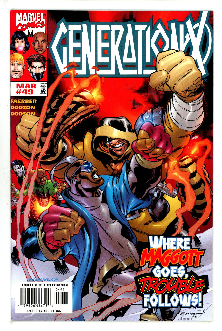 Generation X Vol 1 3 Newsstand (1994)