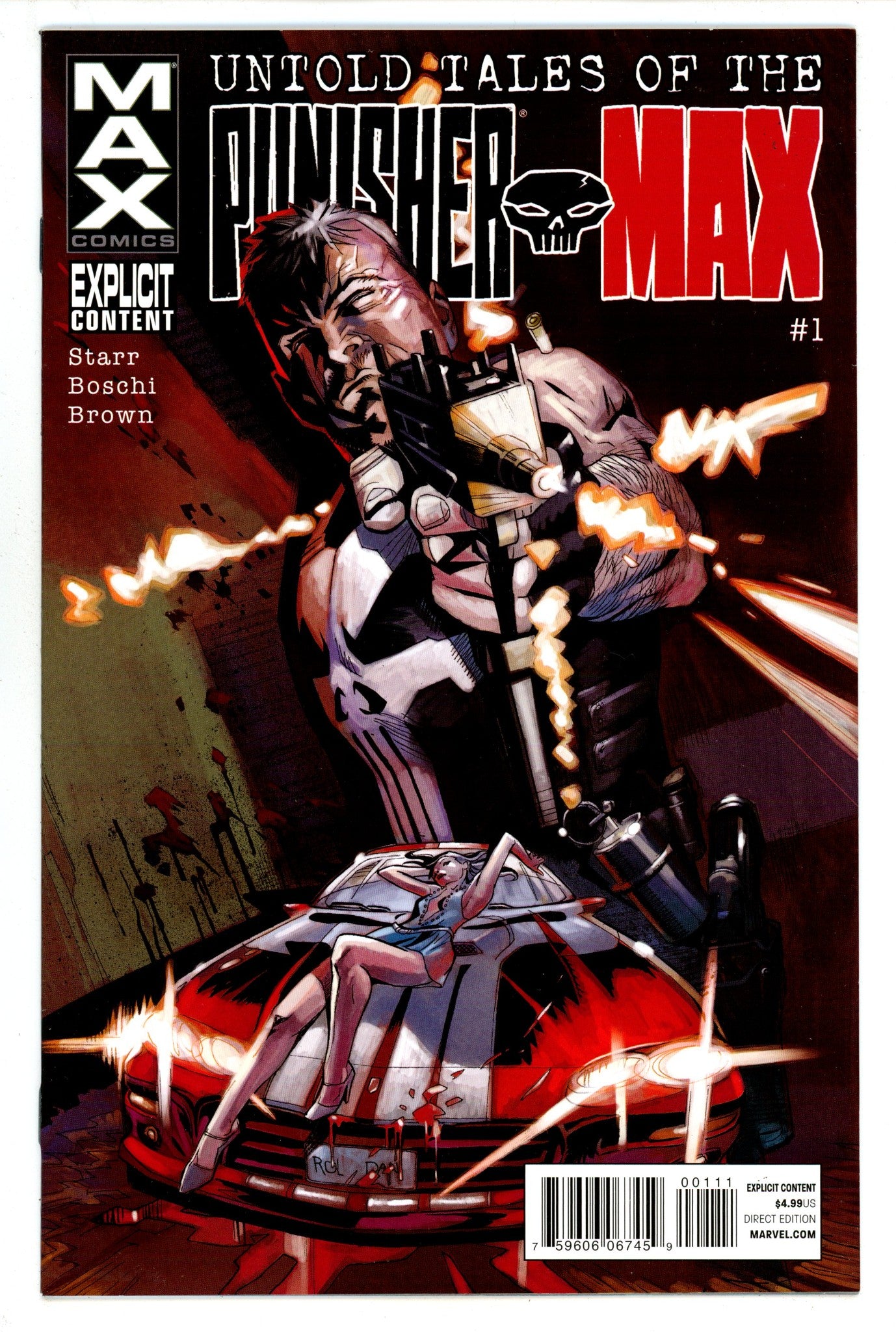 Untold Tales of Punisher Max Vol 7 1 High Grade (2012) 