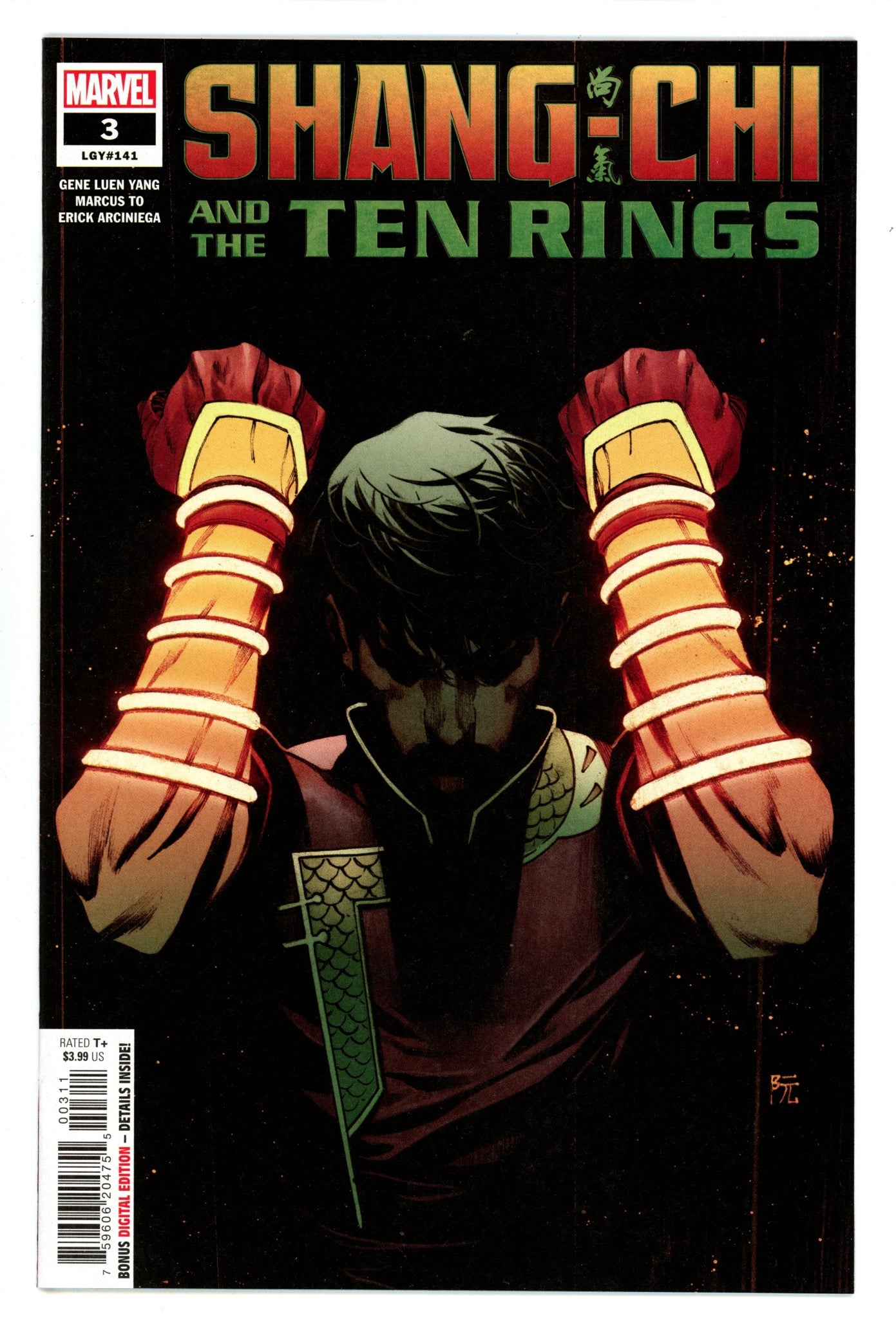 Shang-Chi and the Ten Rings 3 (141) High Grade (2022) 