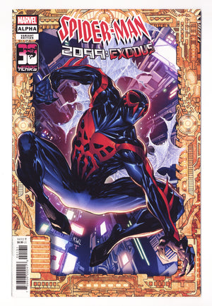 Spider-Man 2099: Exodus Alpha 1 High Grade (2022) Ken Lashley '2099 Frame' Variant