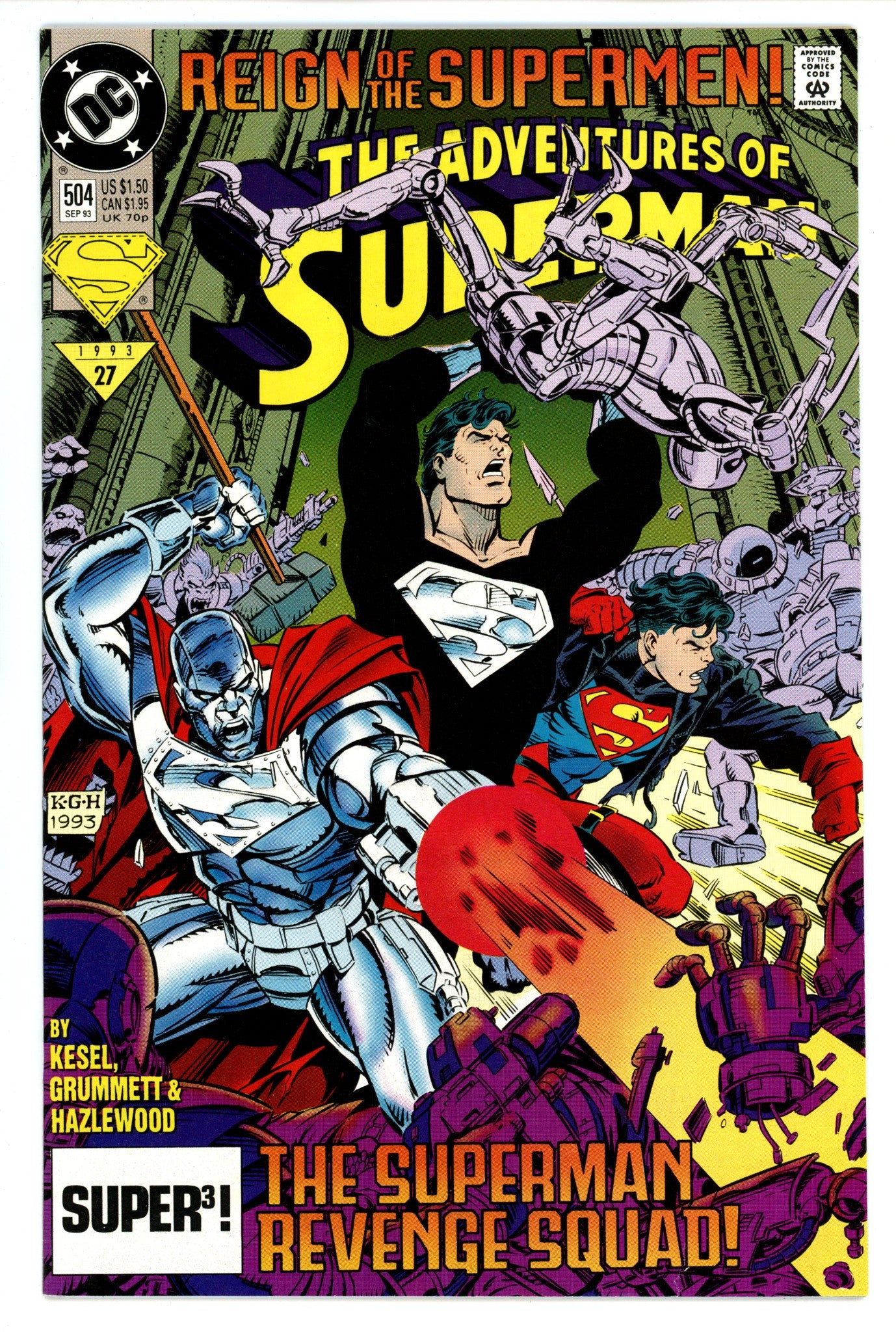 Adventures of Superman Vol 1 504 High Grade (1993) 