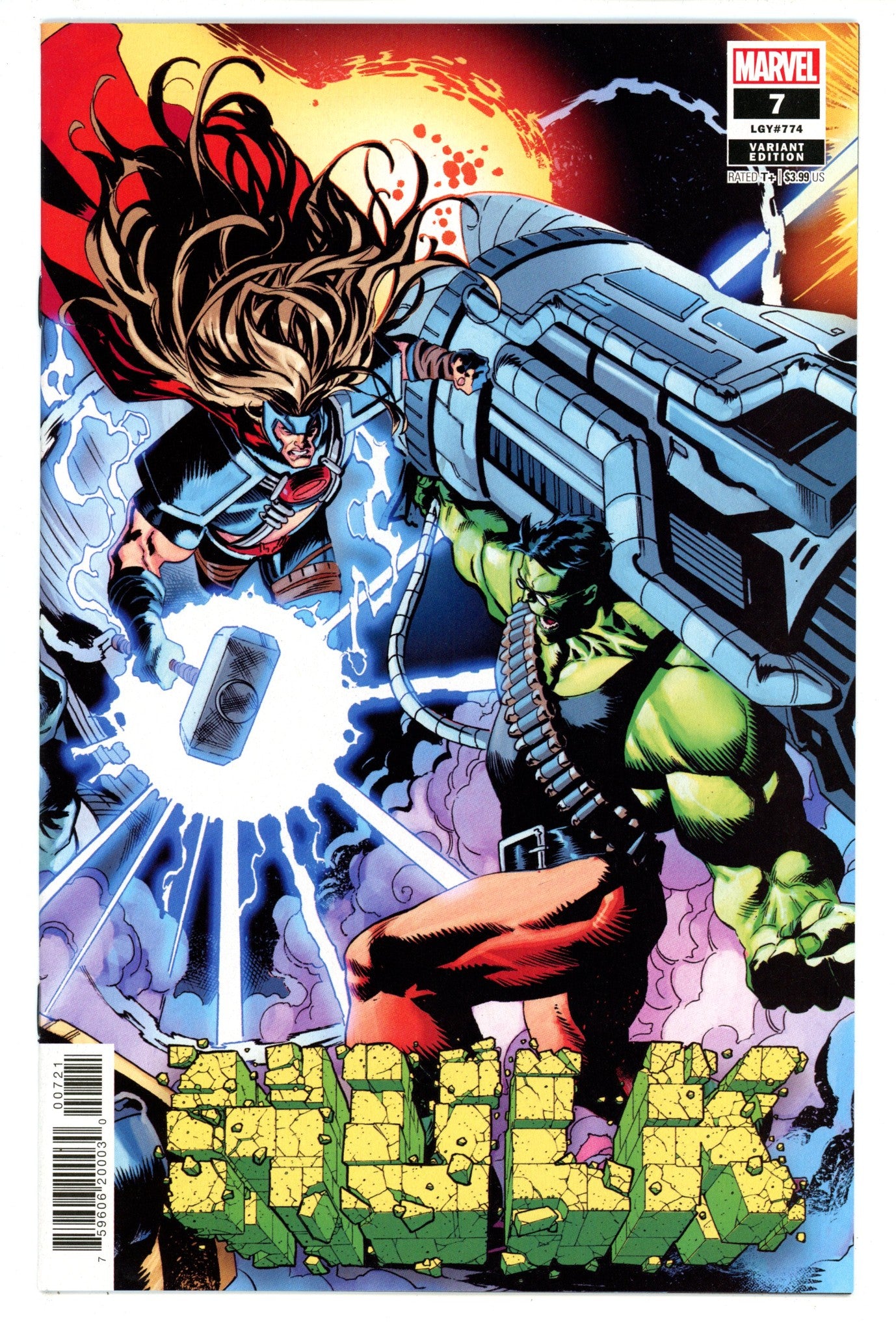 Hulk Vol 4 7 (774) High Grade (2022) Shaw Variant 