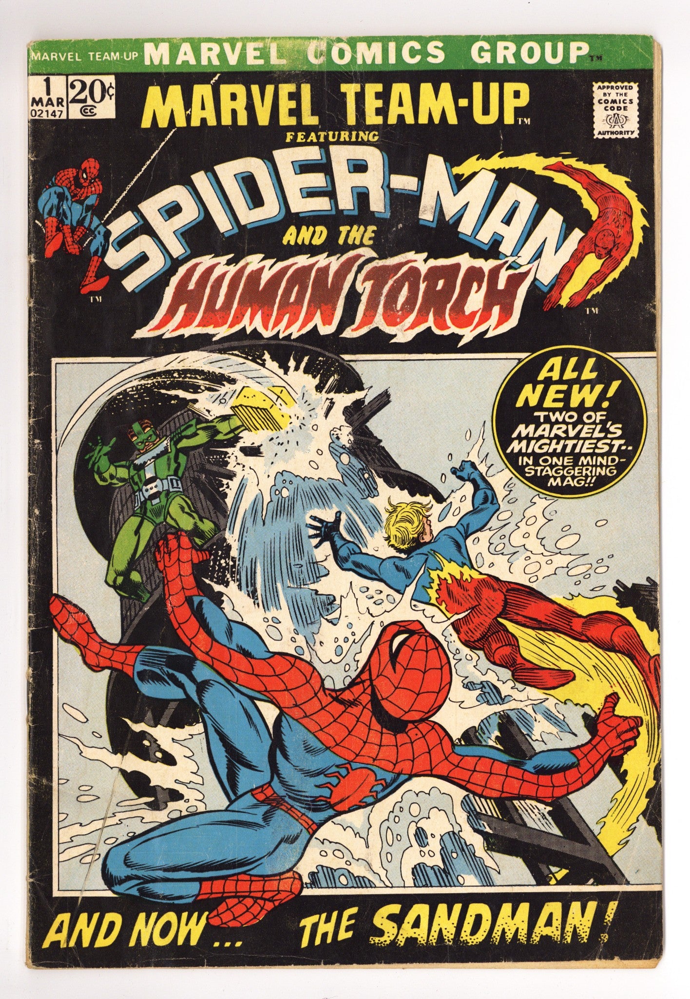 Marvel Team-Up Vol 1 1 GD/VG (3.0) (1972) 