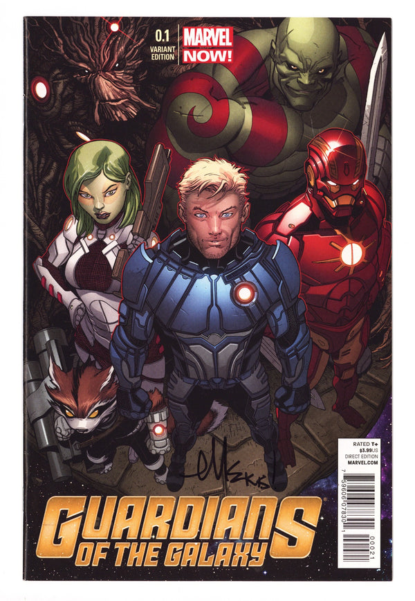 Guardians of the Galaxy Vol 3 0.1 NM- (9.2) (2013) McGuinness Incentive Variant