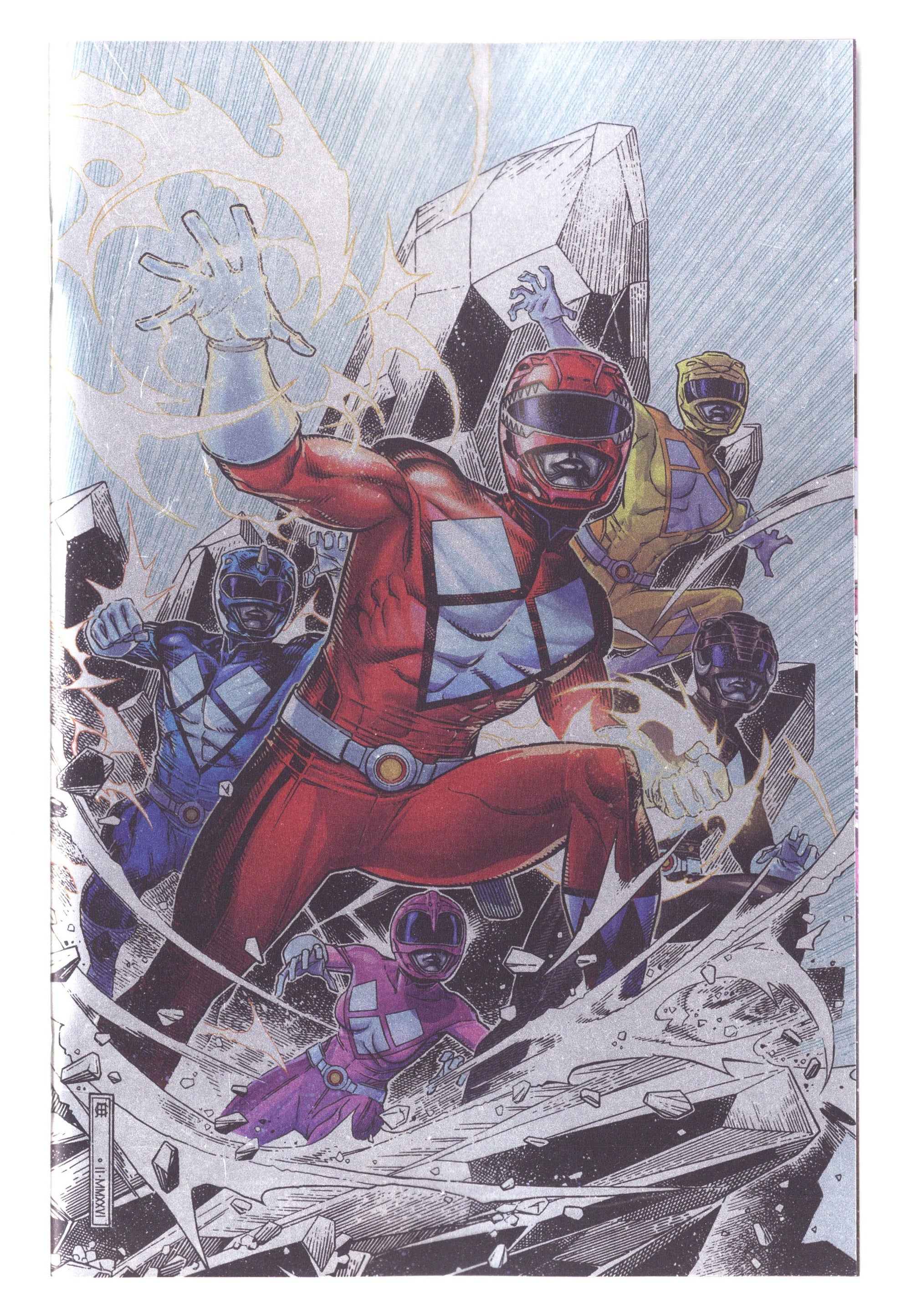 Mighty Morphin Power Rangers 1 Cheung Foil Virgin Variant (2026)