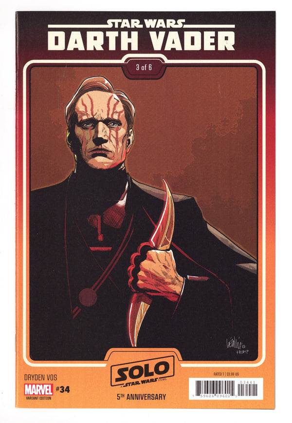 Star Wars: Darth Vader Vol 3 34 High Grade (2023) Yu Variant