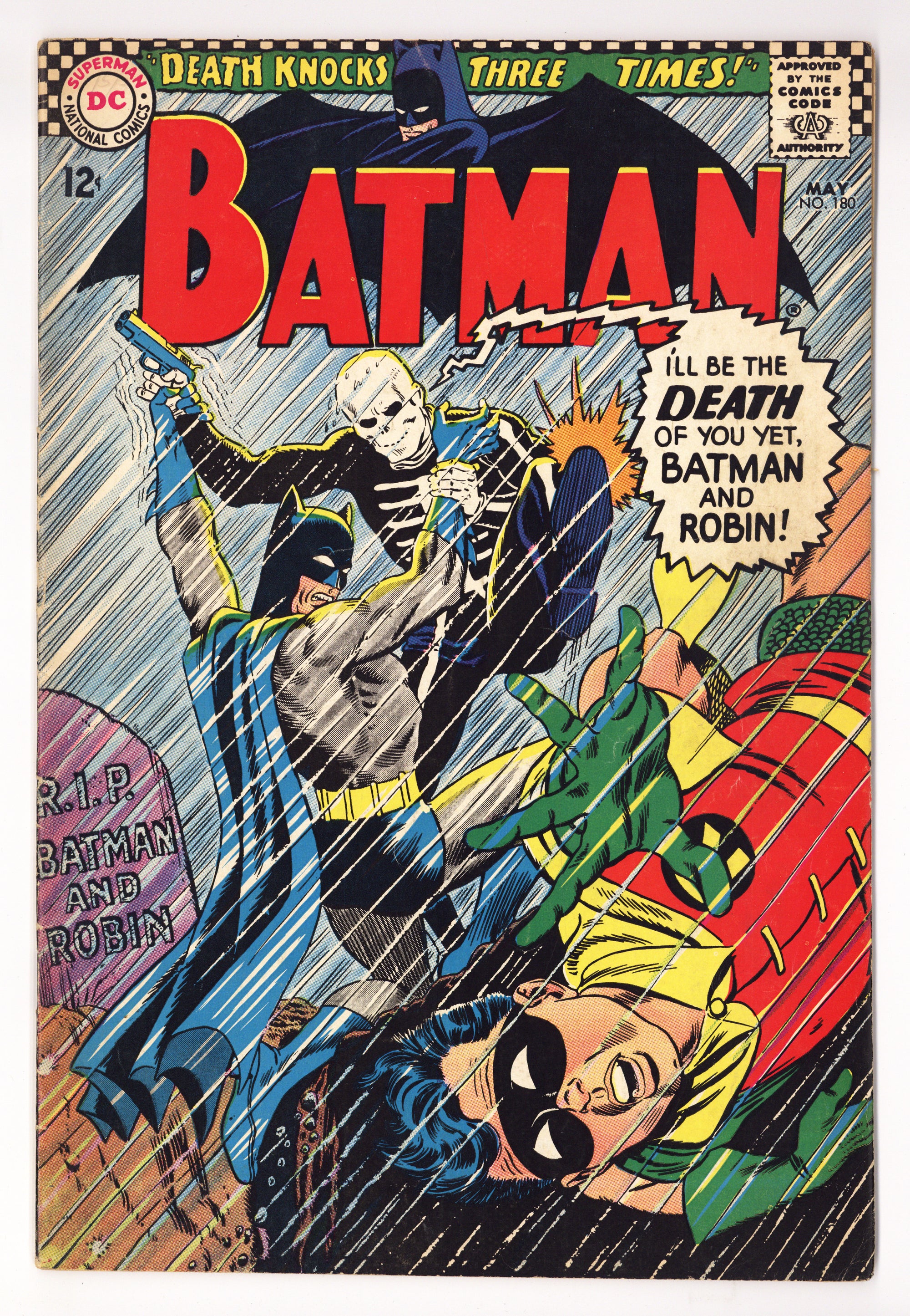 Batman Vol 1 180  VG/FN (5.0)   (1966)        