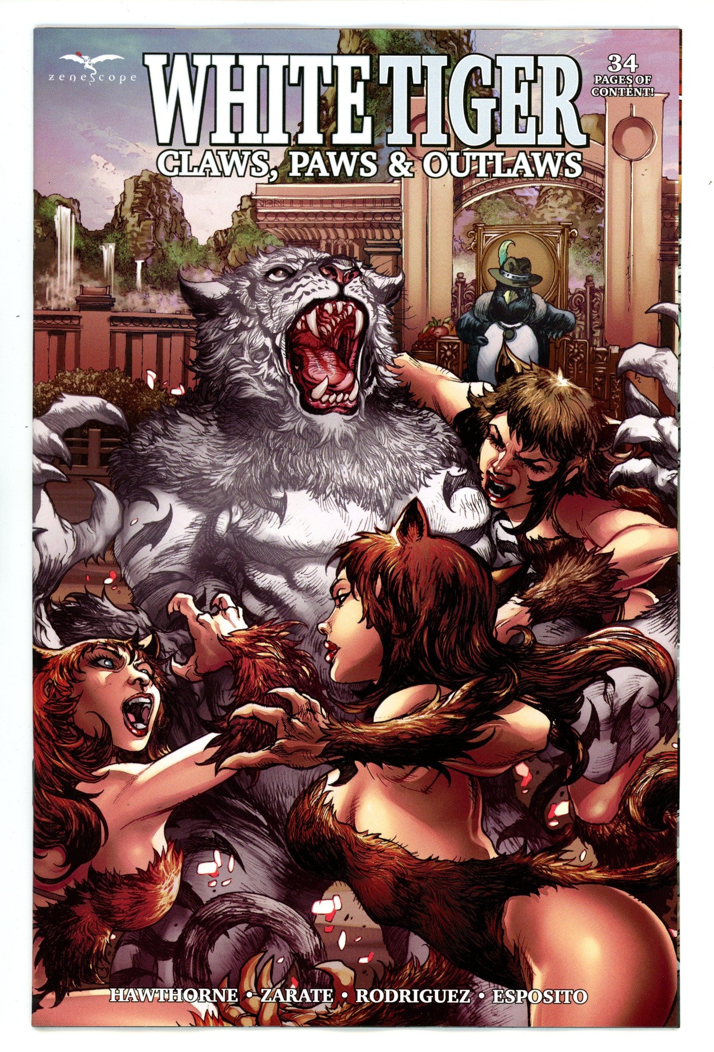 White Tiger Claws Paws Outlaws Oneshot 1 Tolibao Variant (2025)